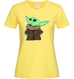 Женская футболка Маленький Йода Женская футболка Маленький Йода
