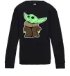 Детский Свитшот Маленький Йода Черный Детский Свитшот Маленький Йода Черный фото