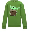 Детский Свитшот Маленький Йода Лаймовый Детский Свитшот Маленький Йода Лаймовый фото