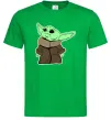 Мужская футболка Маленький Йода Зеленый Мужская футболка Маленький Йода Зеленый фото