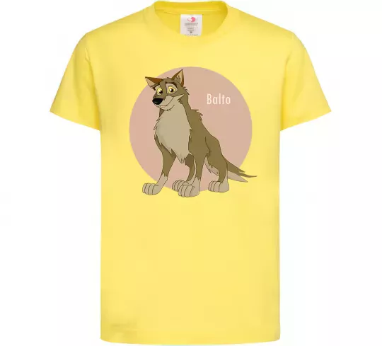 Дитяча футболка Balto Лимонний фото