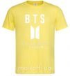 Чоловіча футболка BTS Love yourself Лимонний фото
