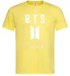 Мужская футболка BTS Love yourself Лимонный фото