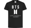 Дитяча футболка BTS Love yourself Чорний Дитяча футболка BTS Love yourself Чорний фото