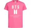 Дитяча футболка BTS Love yourself Яскраво-рожевий Дитяча футболка BTS Love yourself Яскраво-рожевий фото