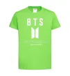Дитяча футболка BTS Love yourself Лаймовий фото