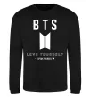 Свитшот BTS Love yourself Черный фото