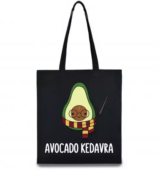 Эко-сумка Аvocado cedavra Черный фото