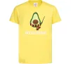 Дитяча футболка Аvocado cedavra Лимонний фото