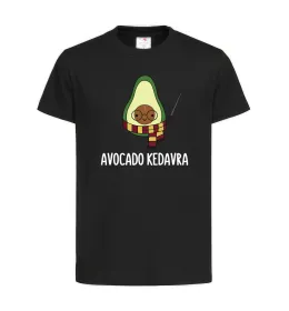 Детская футболка Аvocado cedavra Черный фото
