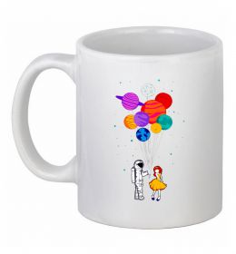 Чашка керамическая Космонавт з кульками