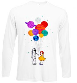 Лонгслів Космонавт з кульками