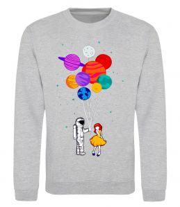 Свитшот Космонавт з кульками