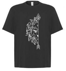 Футболка Оверсайз Лев парна