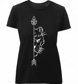 Женская премиум футболка