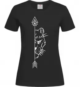 Женская футболка Левиця парна Черный фото