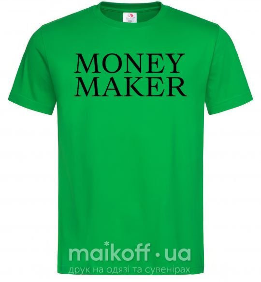 Чоловіча футболка Money maker Зелений фото