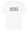 Футболка Оверсайз Money maker Белый фото