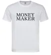 Чоловіча футболка Money maker Білий Чоловіча футболка Money maker Білий фото