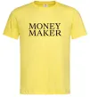 Чоловіча футболка Money maker Лимонний Чоловіча футболка Money maker Лимонний фото