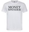Чоловіча футболка Money spender Білий фото