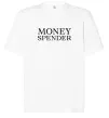 Футболка Оверсайз Money spender Білий фото