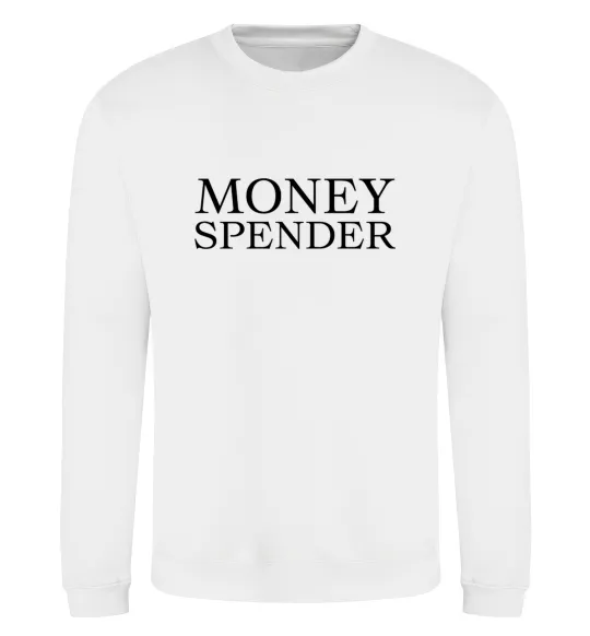 Світшот Money spender Білий фото