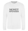 Світшот Money spender Білий фото