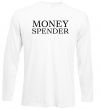 Лонгслів Money spender Білий фото