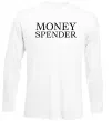 Лонгслів Money spender Білий фото