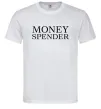 Мужская футболка Money spender Белый фото