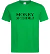 Мужская футболка Money spender Зеленый фото