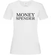 Женская футболка Money spender Белый фото