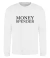 Світшот Money spender Білий фото