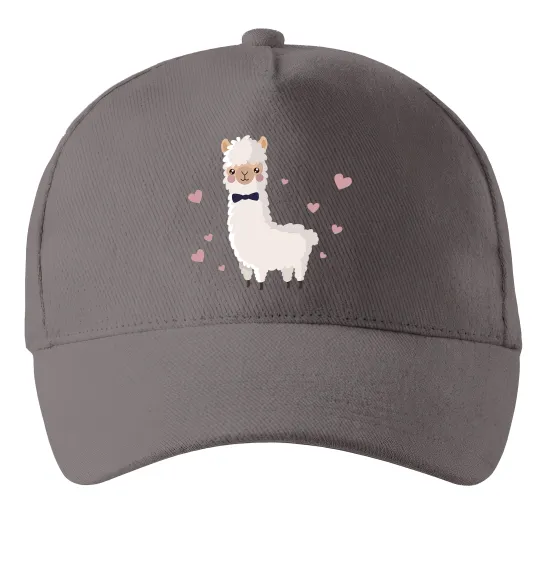 Кепка Лама закохана Серый фото