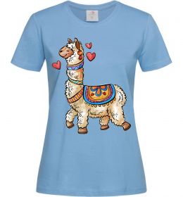 Женская футболка Bright lama