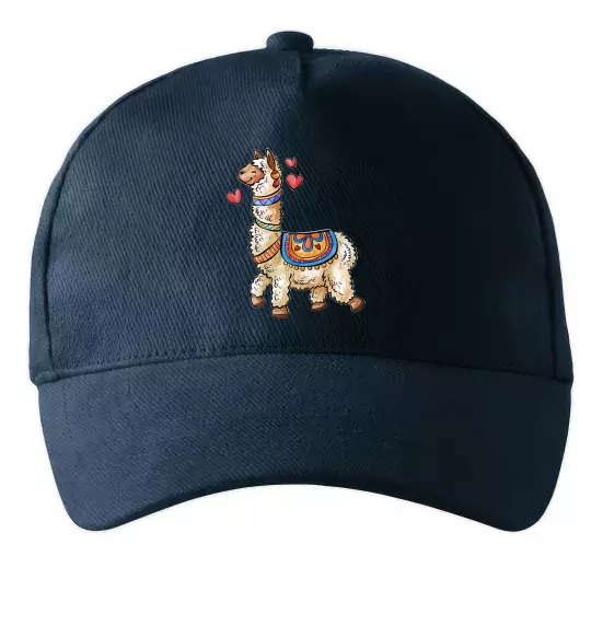 Кепка Bright lama Темно-синій фото