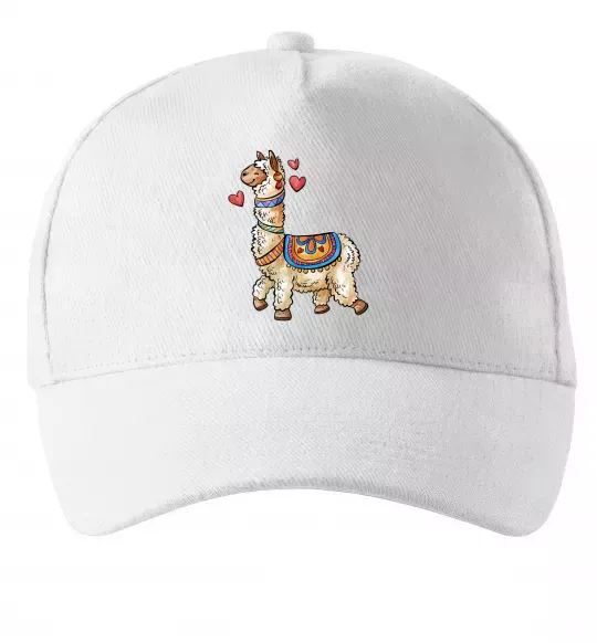 Кепка Bright lama Білий фото