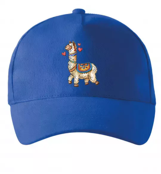 Кепка Bright lama Яскраво-синій фото