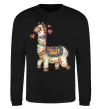 Свитшот Bright lama Черный фото