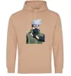 Чоловіча толстовка (худі) Kakashi Пісочний Чоловіча толстовка (худі) Kakashi Пісочний фото