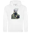 Жіноча толстовка (худі) Kakashi Білий фото