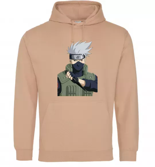 Жіноча толстовка (худі) Kakashi Пісочний фото