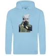 Жіноча толстовка (худі) Kakashi Блакитний фото