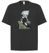 Футболка Оверсайз Kakashi Чорний фото