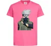 Детская футболка Kakashi Ярко-розовый фото