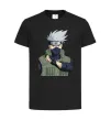 Детская футболка Kakashi Черный фото