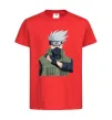 Детская футболка Kakashi Красный фото