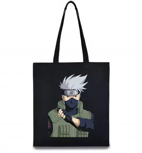 Еко-сумка Kakashi Чорний фото