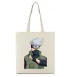 Еко-сумка Kakashi Бежевий фото